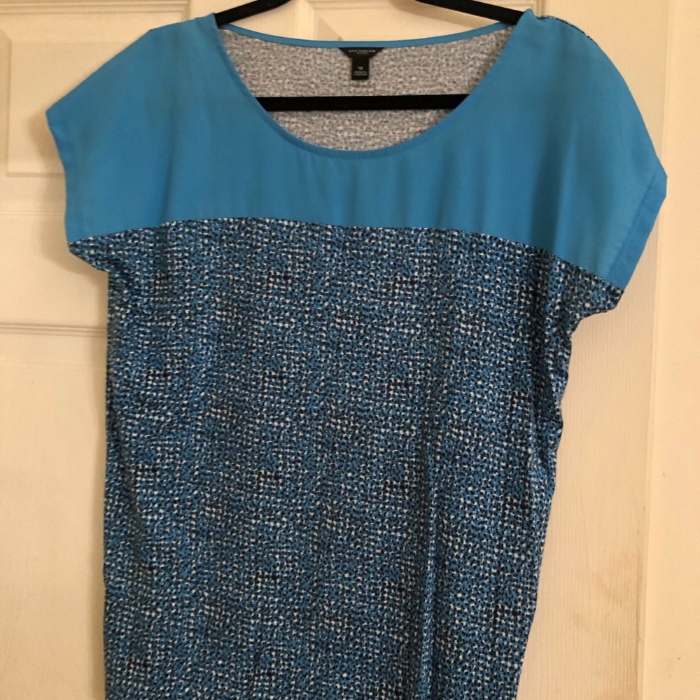 Ann Taylor blue Blouse